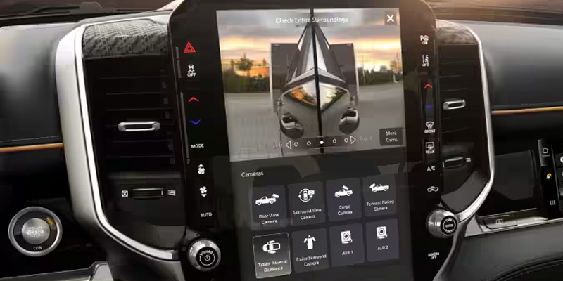 2026 RAM 1500 towing cameras
