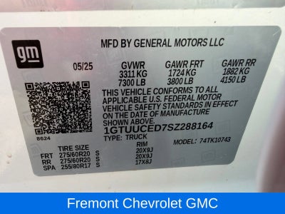 2025 GMC Sierra 1500 Elevation