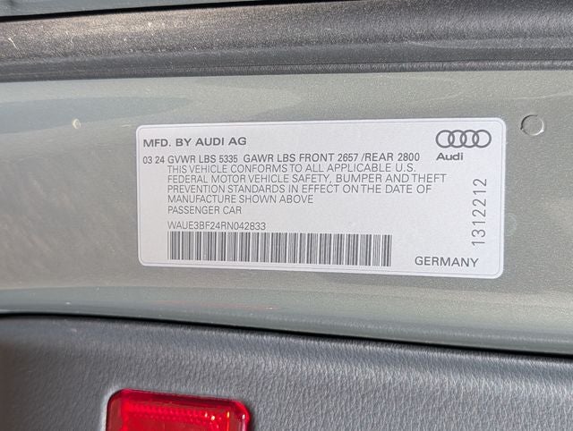 2024 Audi A6 45 Premium Plus quattro