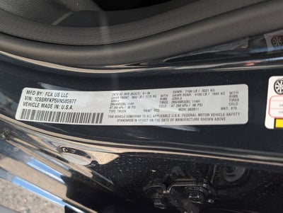 2027 RAM 1500 RAM 1500 TUNGSTEN CREW CAB 4X4 5'7' BOX