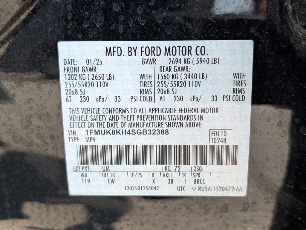 2025 Ford Explorer ST-Line