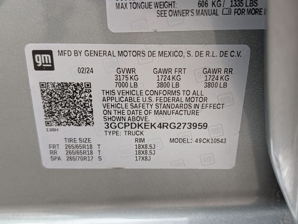 2024 Chevrolet Silverado 1500 LT