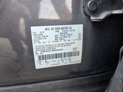 2021 Ford Explorer ST