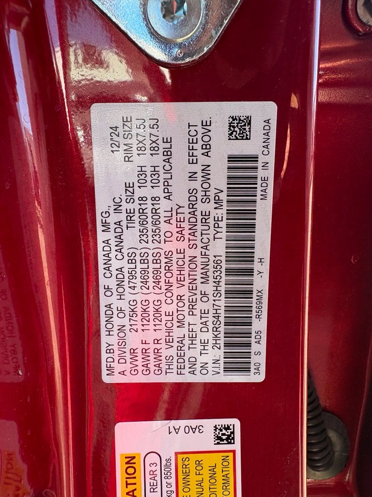2025 Honda CR-V EX-L - Photo 37