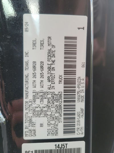 2024 Toyota Tundra Platinum