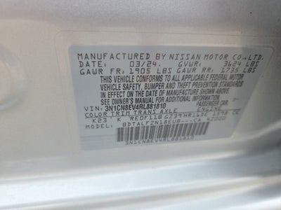 2024 Nissan Versa 1.6 SV