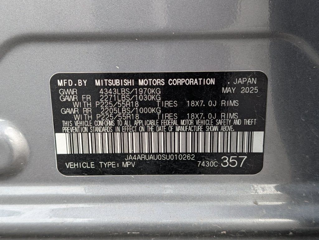 2025 Mitsubishi Outlander Sport Base