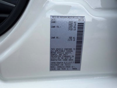 2025 Nissan Altima 2.5 SV