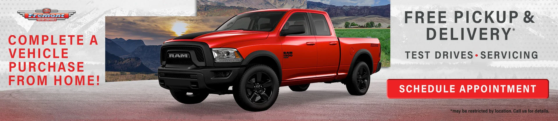 Fremont Rock Springs Car Pickup and Delivery