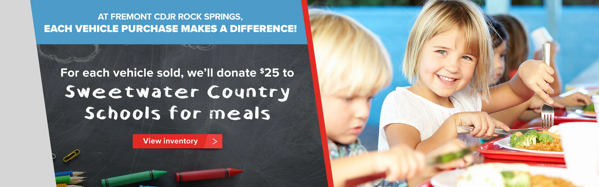 Schools for meals