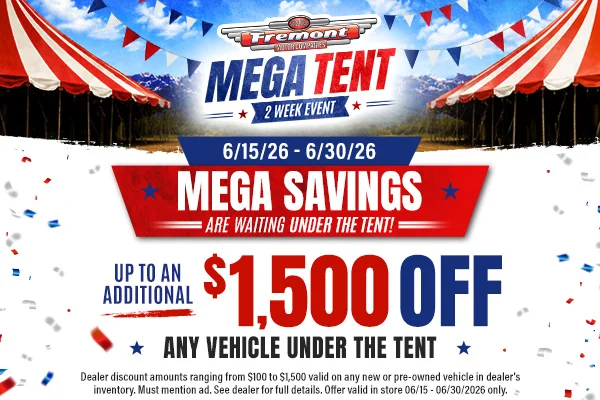Mega Savings from Fremont in Rock Springs, WY