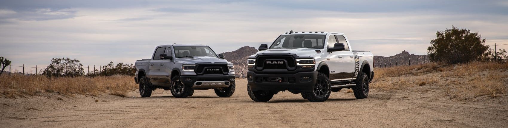 Ram Trucks side by side